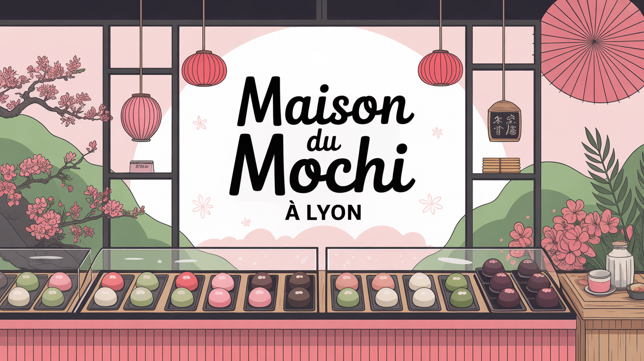 Avis sur la maison du mochi lyon vitrine patisserie japonaise