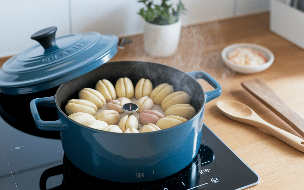 chou fleur cuisson cocotte minute panier vapeur