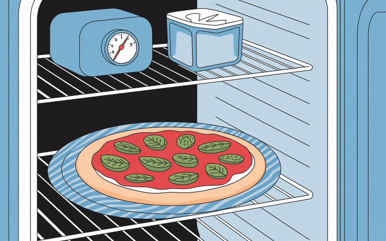 Conservation frigo pate a pizza perimee bien emballée