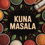 photo kuna masala épices bois mortier