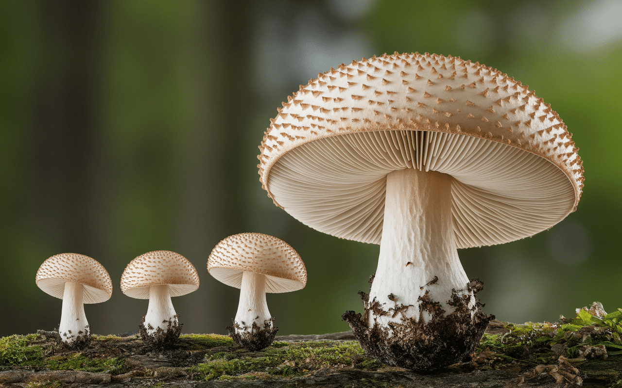 Identifier pied de mouton et sosies en forêt