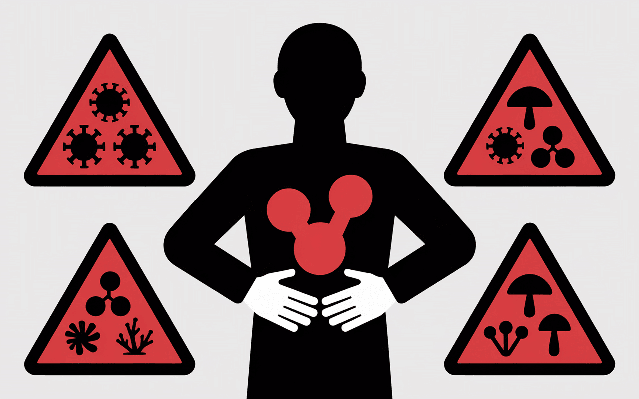 poudre d'amande périmée illustration risques santé