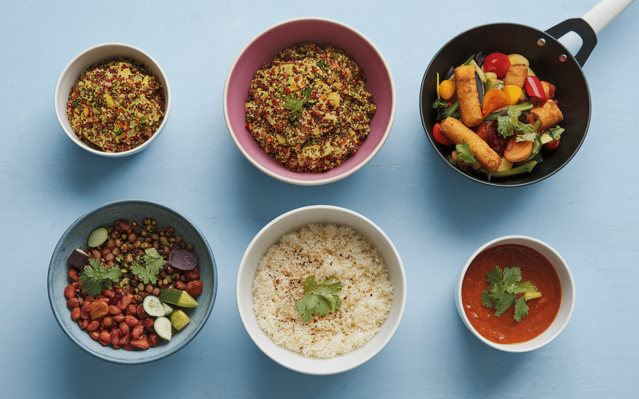Quel accompagnement avec des chipolatas quinoa légumes riz