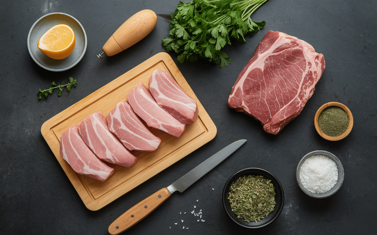 préparation recette crépinette de porc au four crue