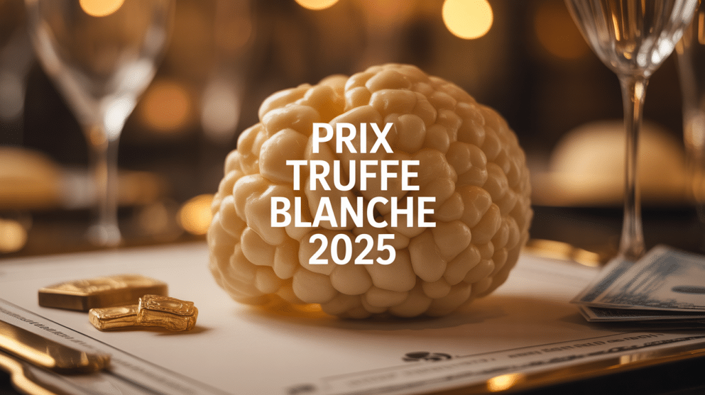 Truffe blanche prix au kilo 2024 luxe
