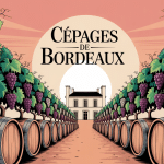 Vignes cépage Bordeaux et château