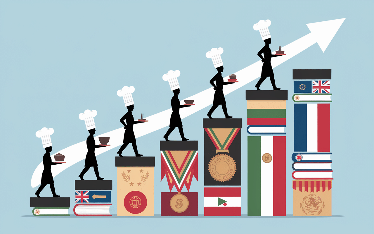 parcours chef patissier francais et influence internationale