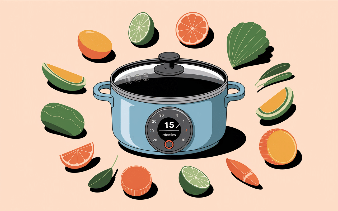 cuisson chataigne cocotte minute cocotte moderne chronomètre