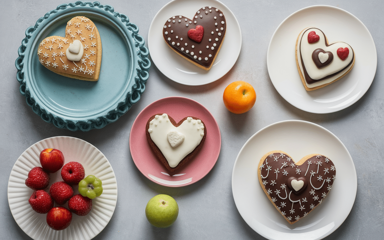 emporte piece coeur biscuits desserts fruits