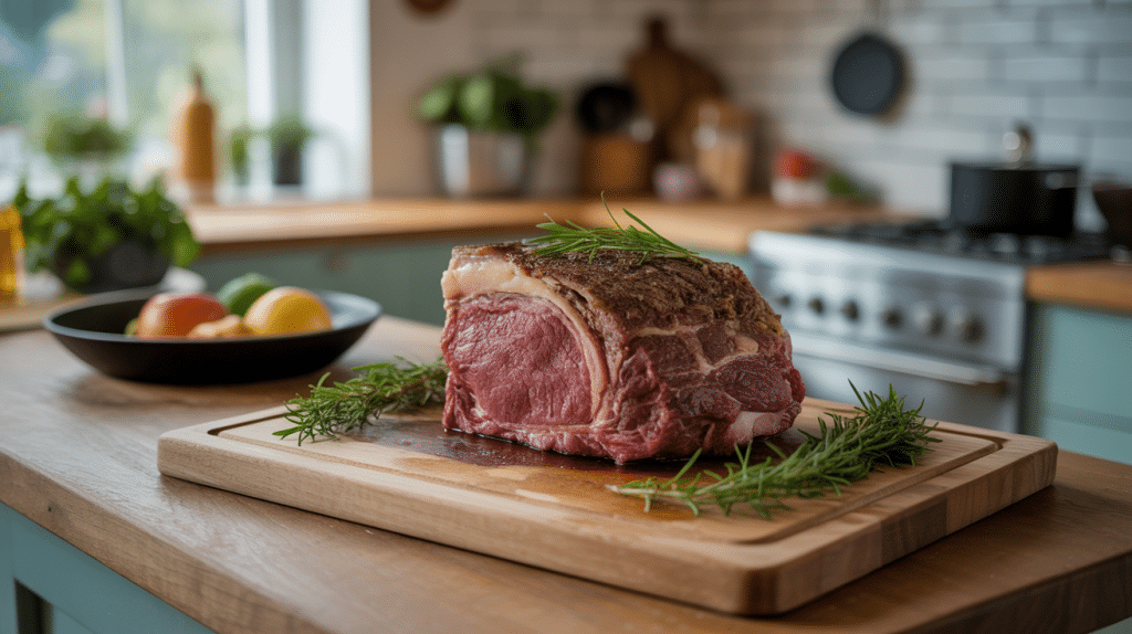 entrecote au four presentation cuisine moderne