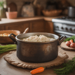 pot graisse de porc en cuisine présentation traditionnelle