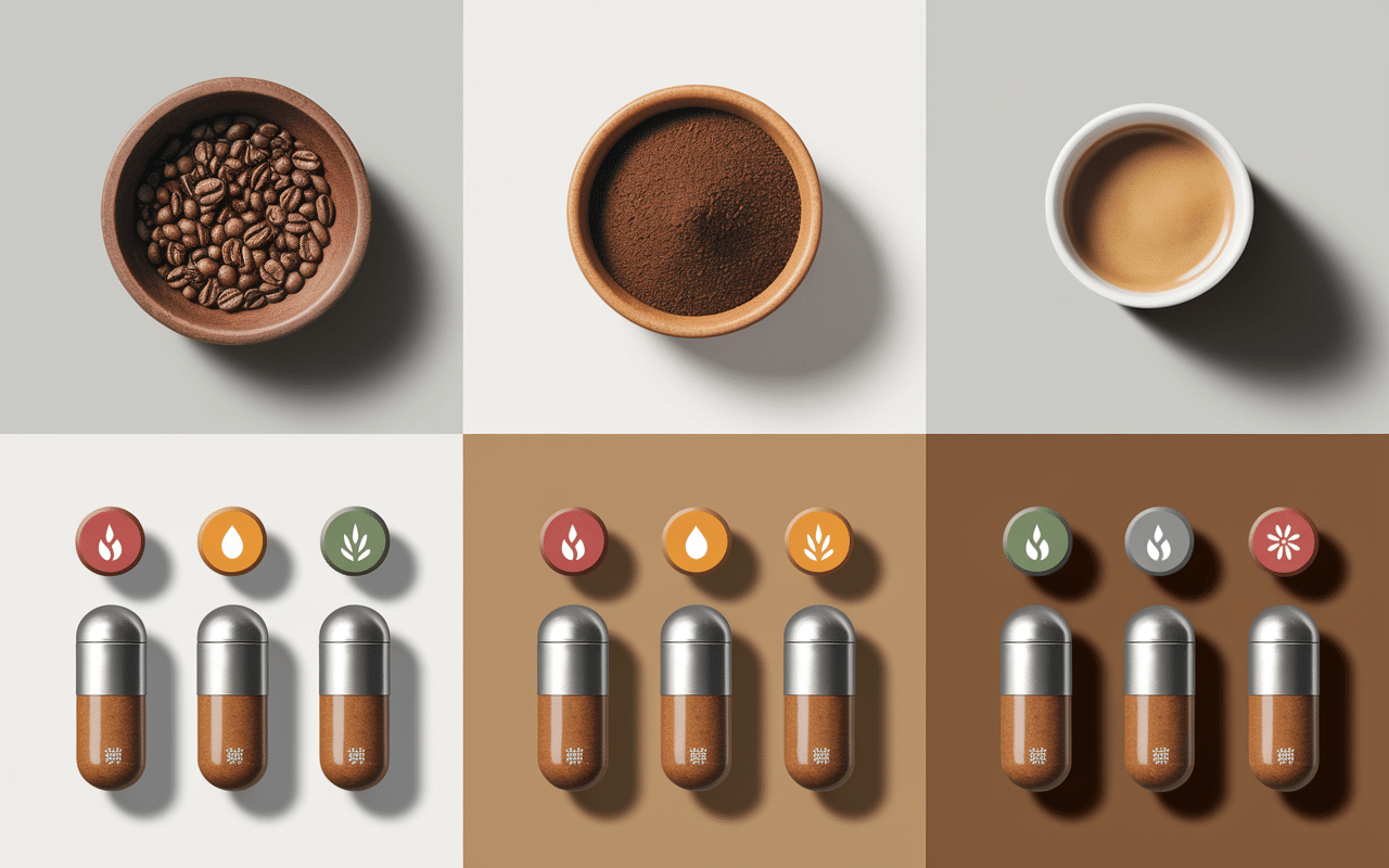 formats kimbo café grains moulu dosettes capsules