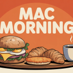 plateau mac morning sandwich oeuf cafe croissant hash browns