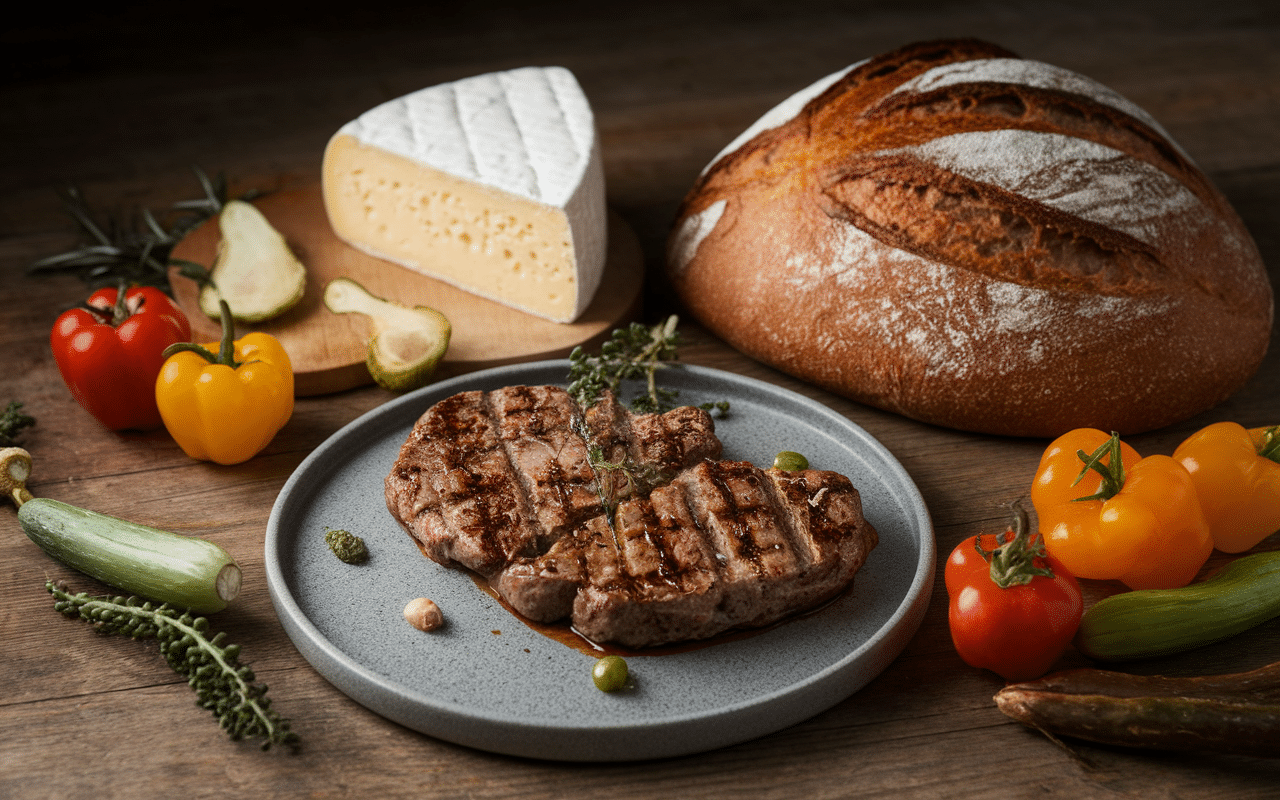 Ingrédients frais pour meilleur burger Annecy