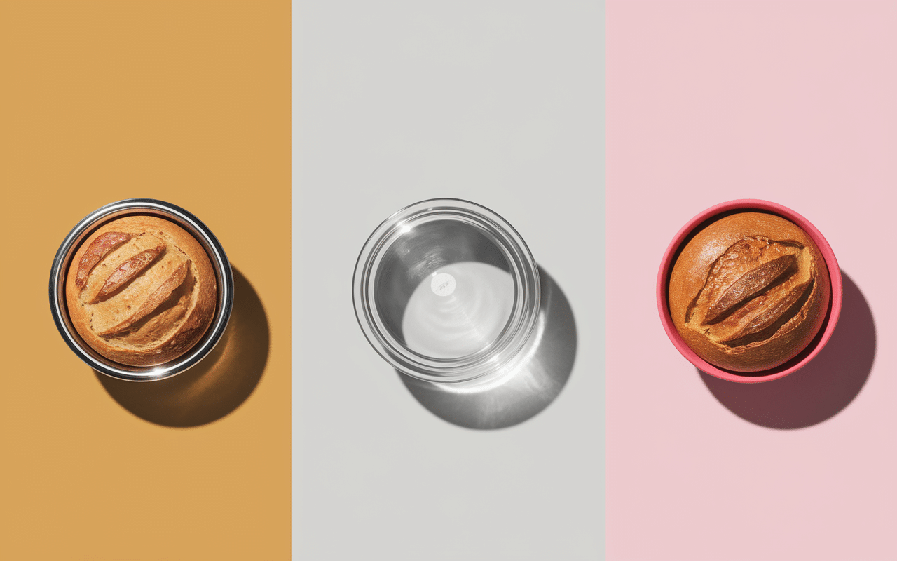 Moule a pain acier verre silicone cote a cote