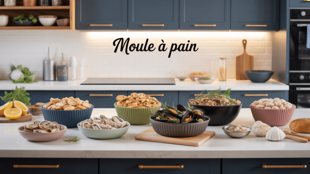 Collection de moule a pain differents materiaux