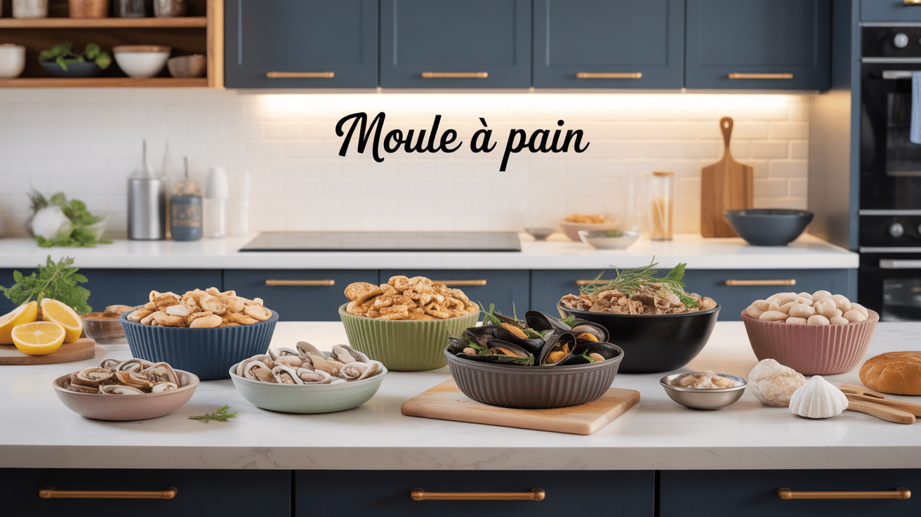 Collection de moule a pain differents materiaux