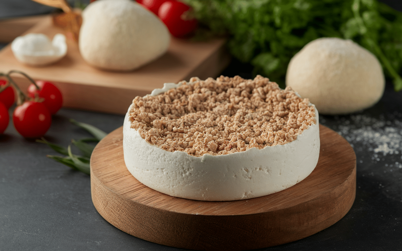 par quoi remplacer la ricotta, gros plan ricotta fraîche