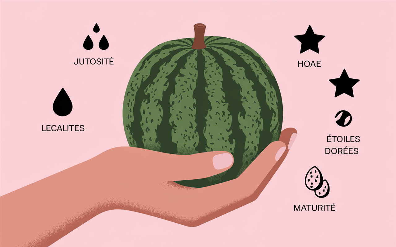 Poids melon main signes qualité