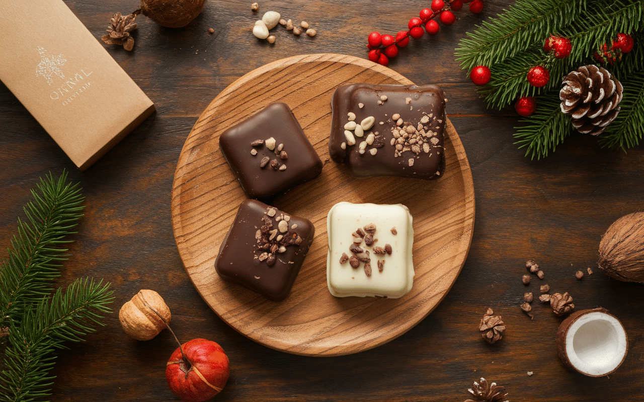 comparatif chocolats traditionnels et vegan du calendrier de l avent vegan