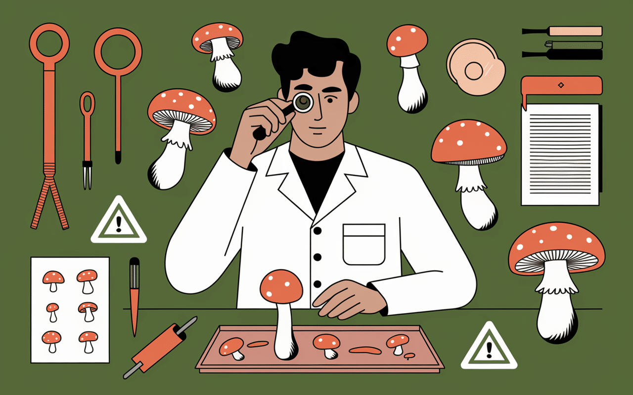 Expert identifiant truffes toxiques sécurité