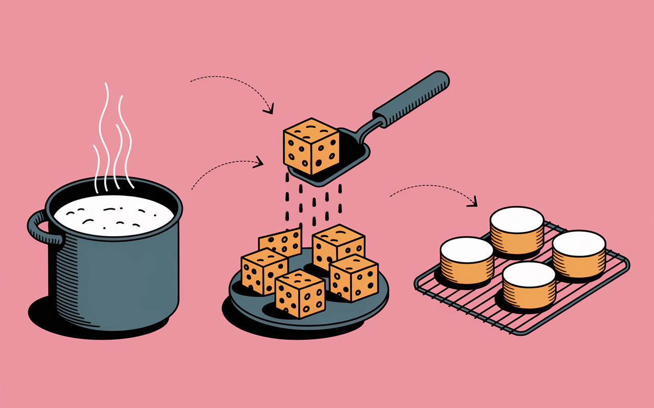 Recette du camembert étapes de fabrication en image