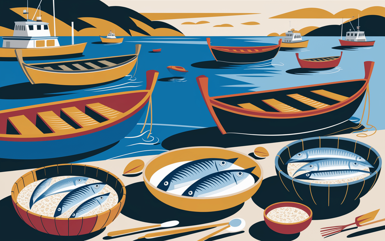 Inspiration port peche fideua catalane