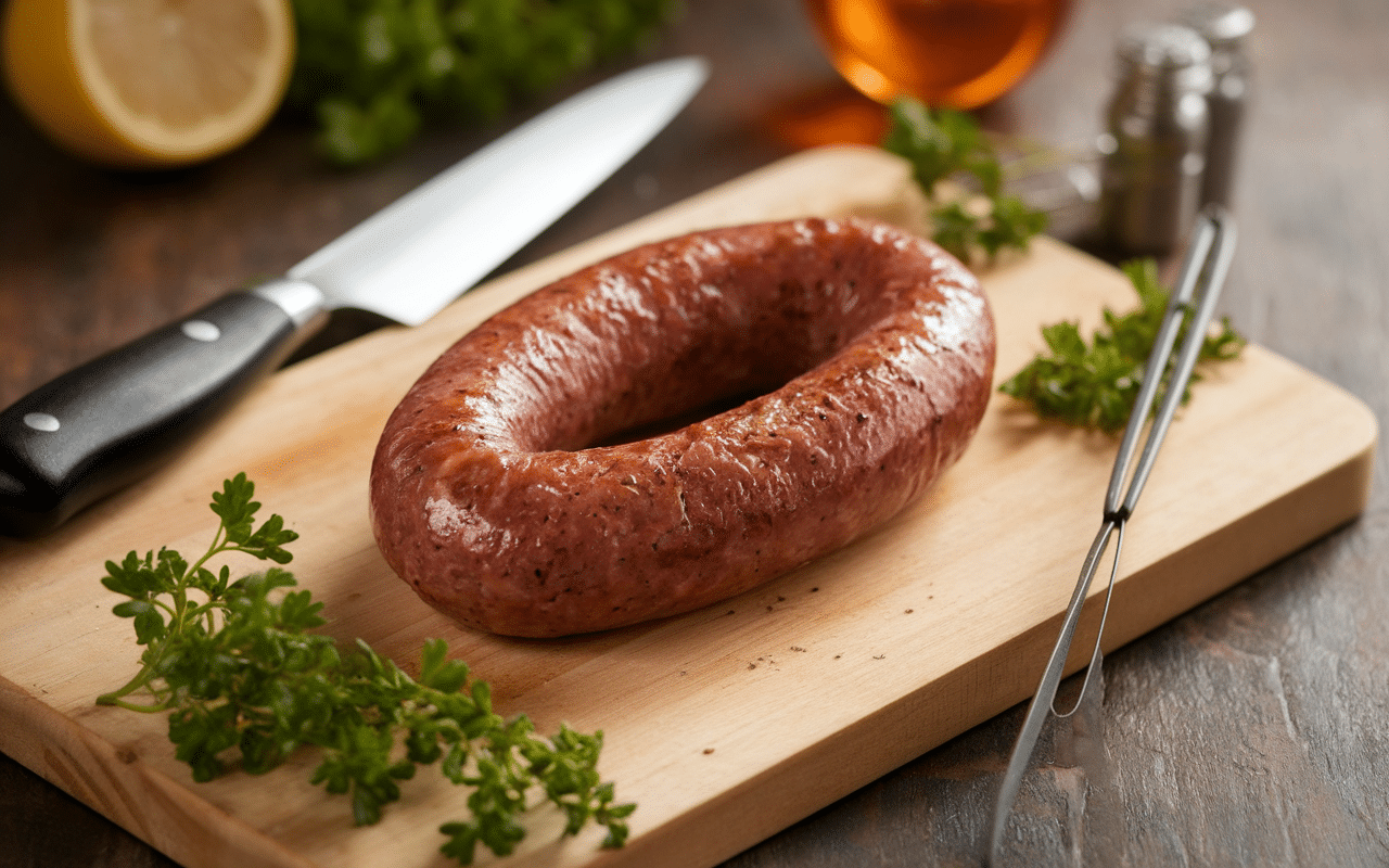 saucisse de montbeliard cuisson préparation artisanale