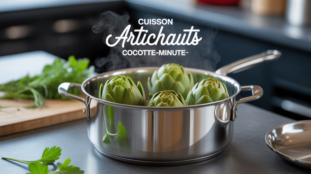 Temps de cuisson pour artichauts à la cocotte-minute artichauts vapeur cocotte