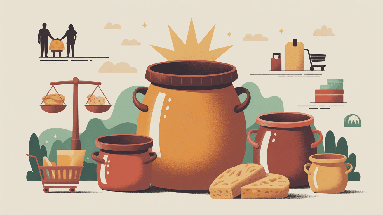 pâte a tartiner el mordjene prix illustration pots formats balance