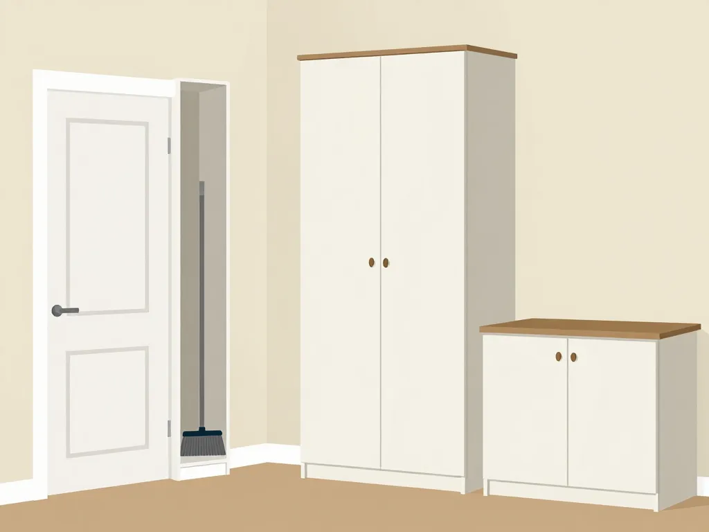 armoire à balai gifi adaptée à tous les espaces, différents modèles