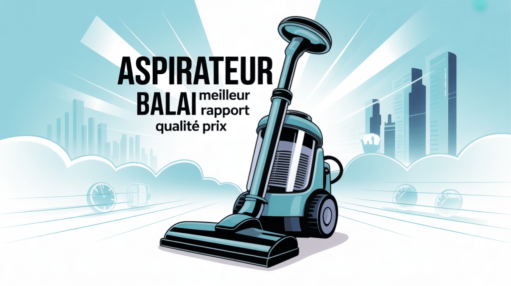 aspirateur balai meilleur rapport qualité prix visuel professionnel