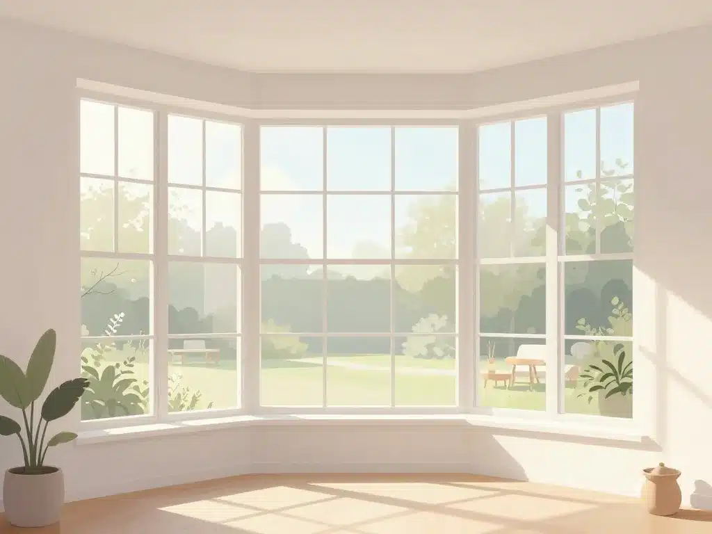 bow windows lumière naturelle et vue panoramique