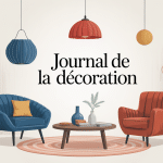 illustration journal de la decoration interieur tendance