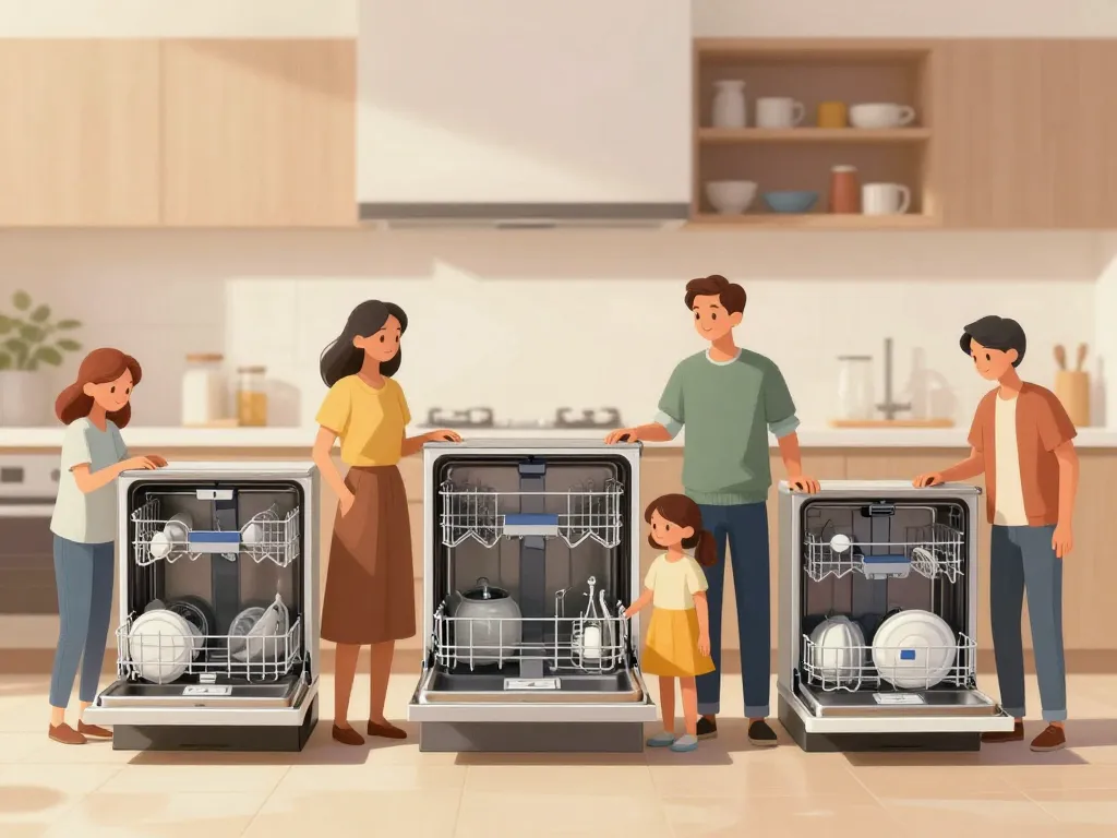 choix lave vaisselle meilleur rapport qualité prix par taille foyer