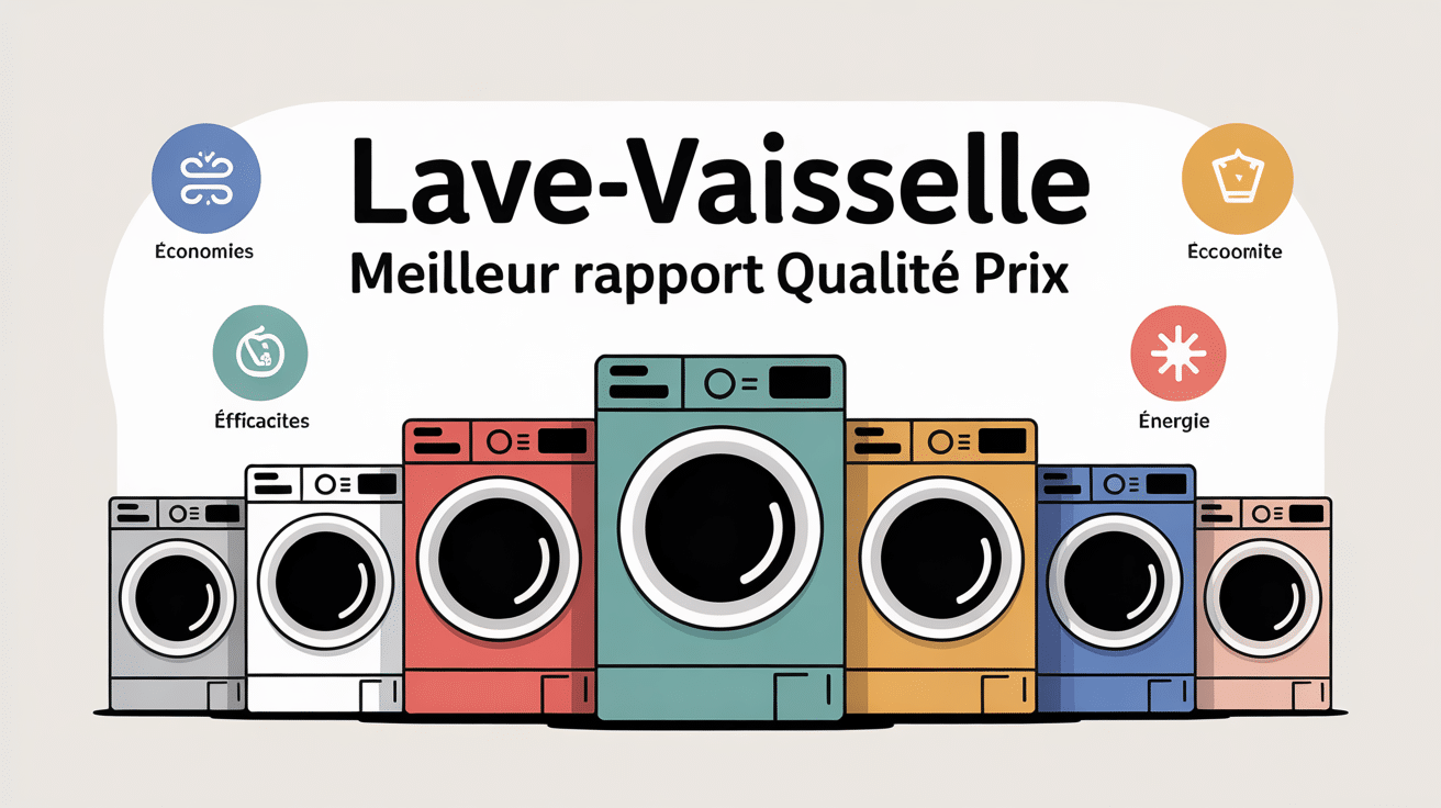 illustration lave vaisselle meilleur rapport qualité prix