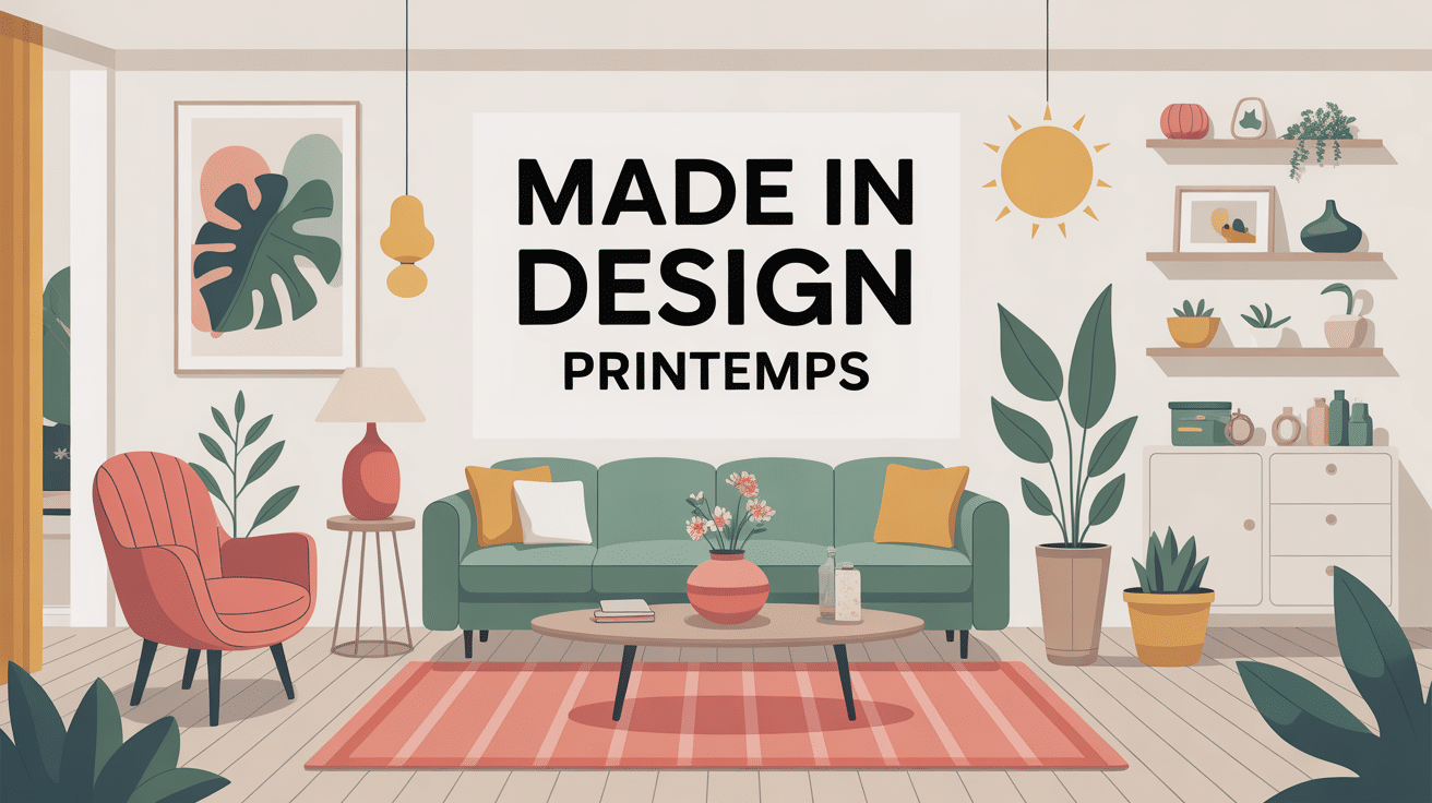 made in design printemps décoration intérieure lumineuse