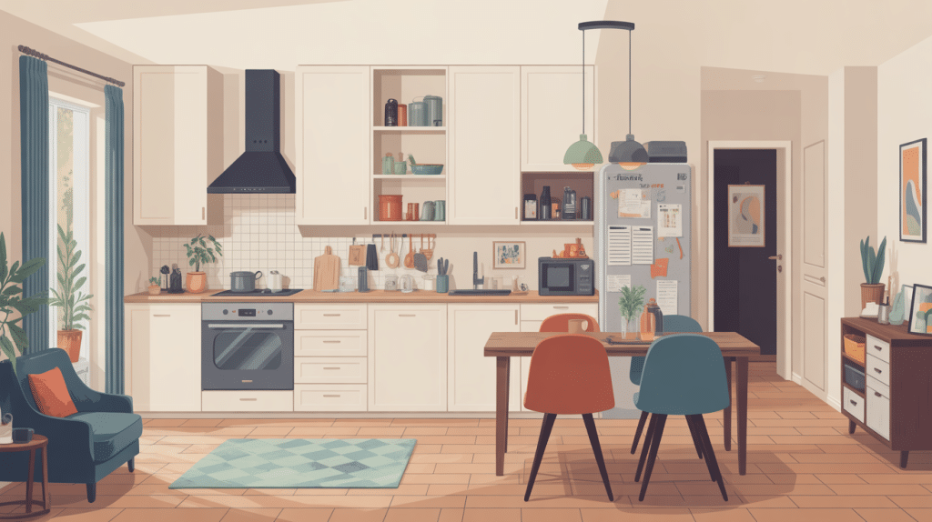 meuble avec plan de travail cuisine bureau buanderie entrée