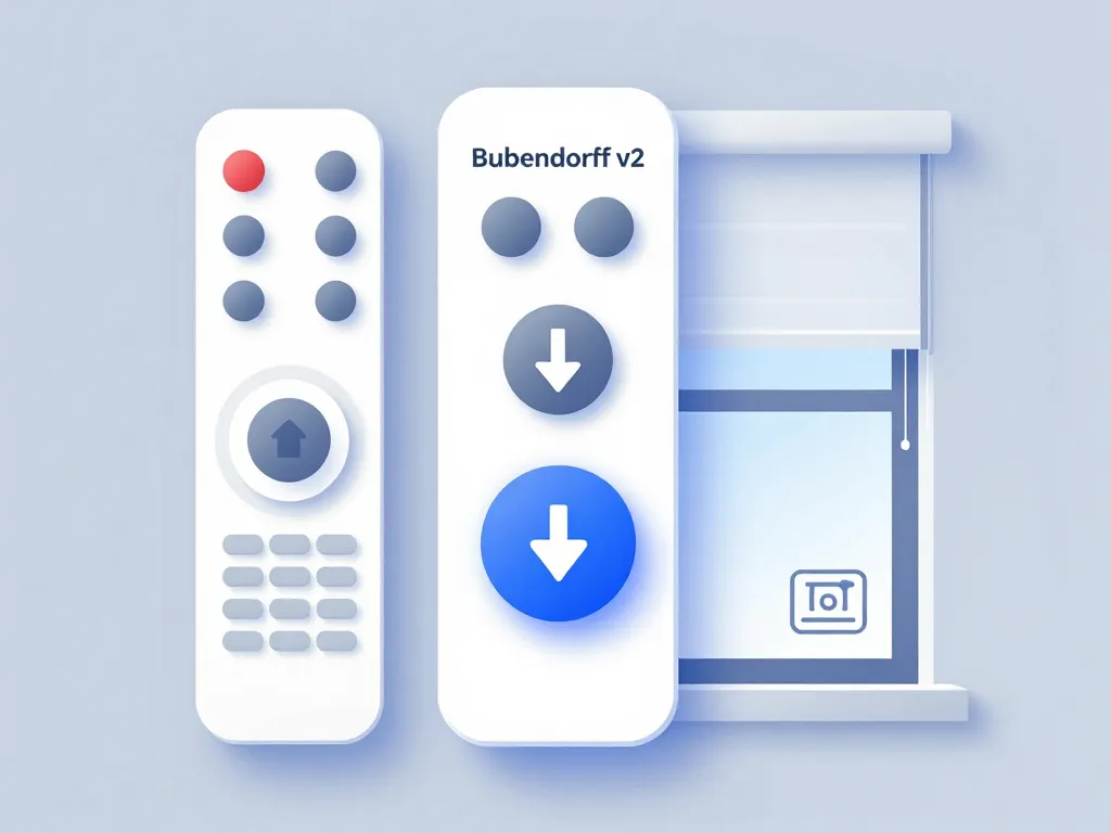 notice télécommande bubendorff v2 boutons et usages