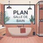 plan pour salle de bain décor lumineux et agencement ergonome