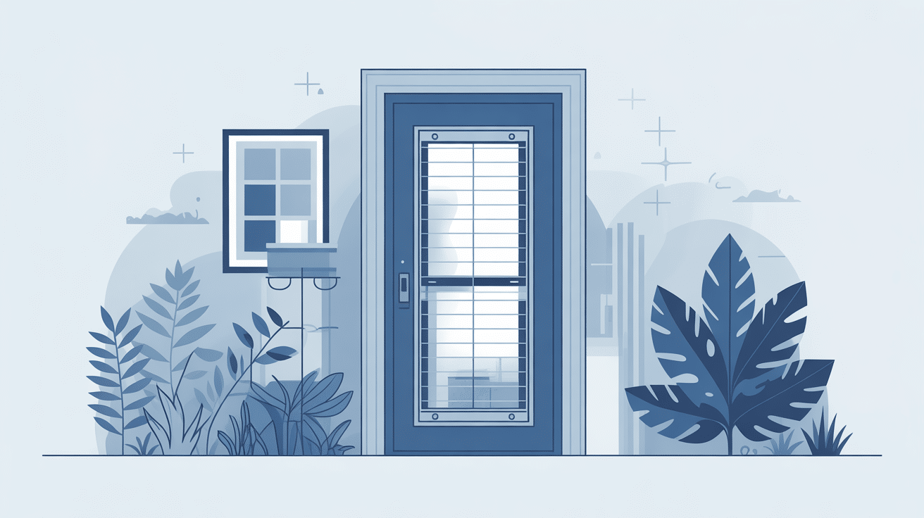 Porte blindée Dierre moderne pour maison ou appartement