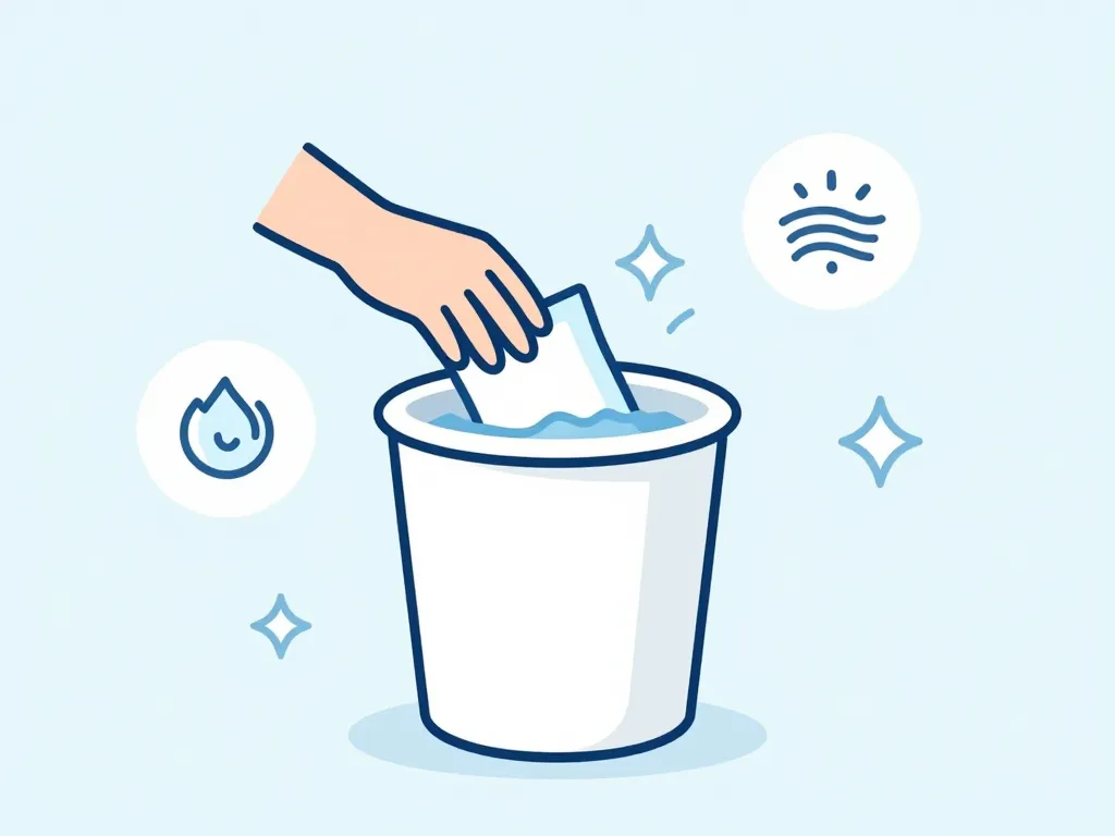 poubelle chambre nettoyage hygiène facile