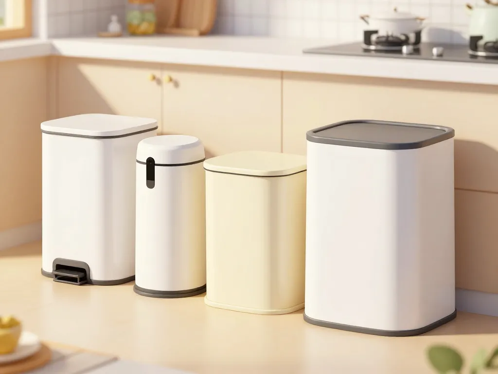 comparatif poubelle design cuisine pratique