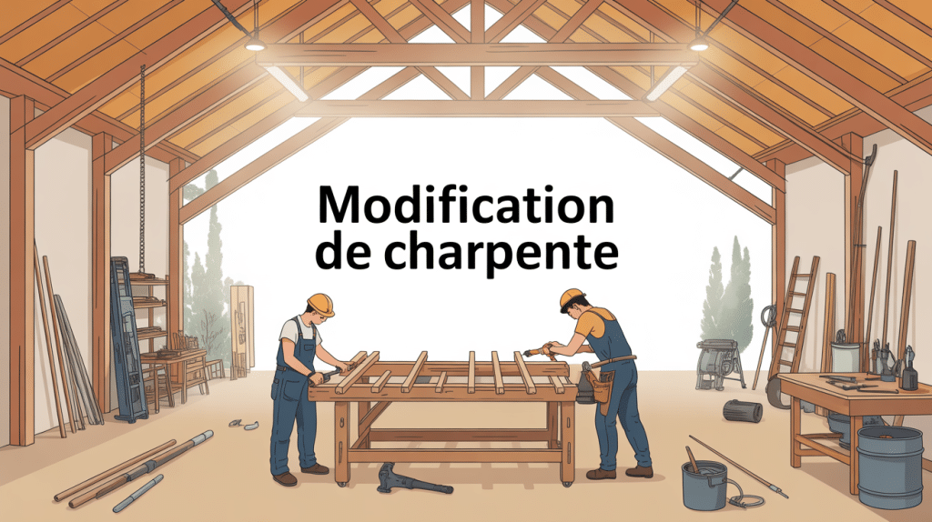 prix modification charpente chantier artisans