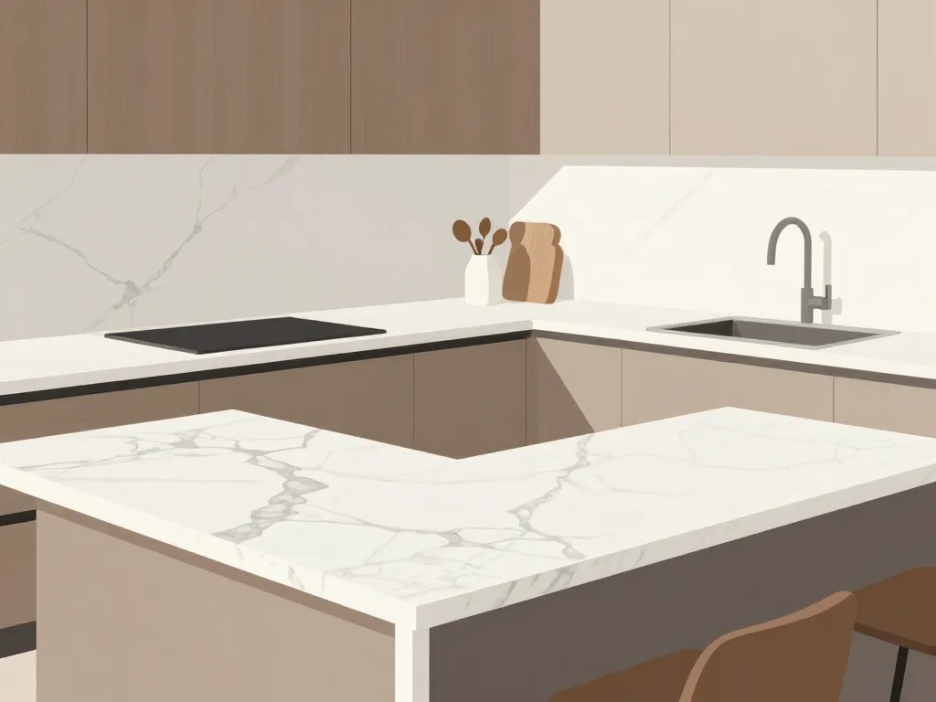 prix plan de travail marbre alternatives matériaux