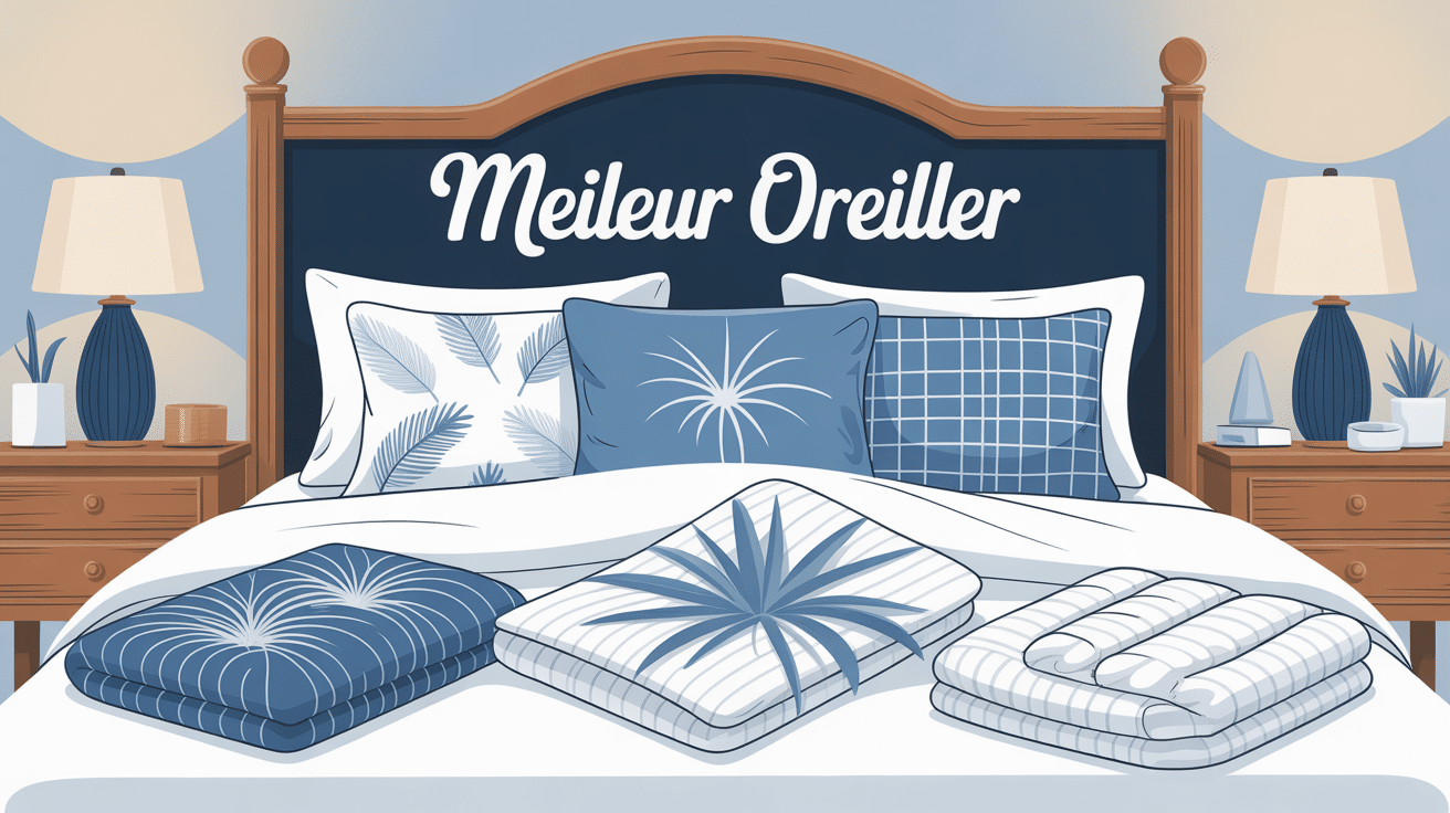 Quel est le meilleur oreiller visuel sommeil choix