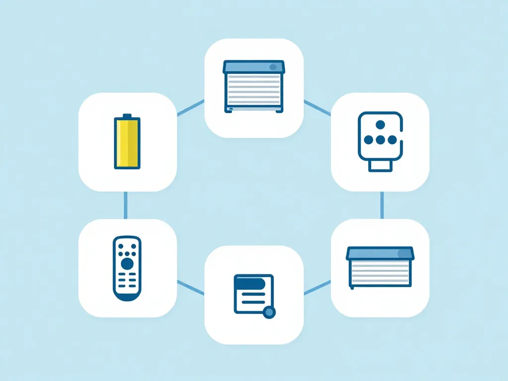 checklist vérification télécommande volet roulant bubendorff ne fonctionne plus