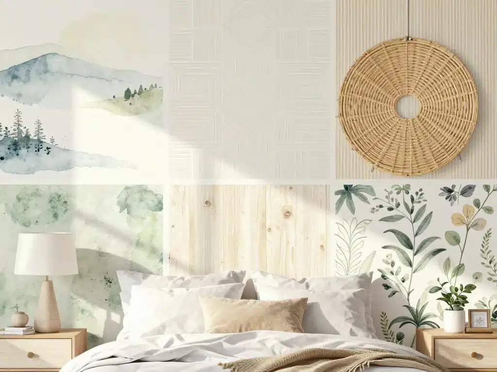 Aperçu des tendances papier peint panoramique tendance chambre