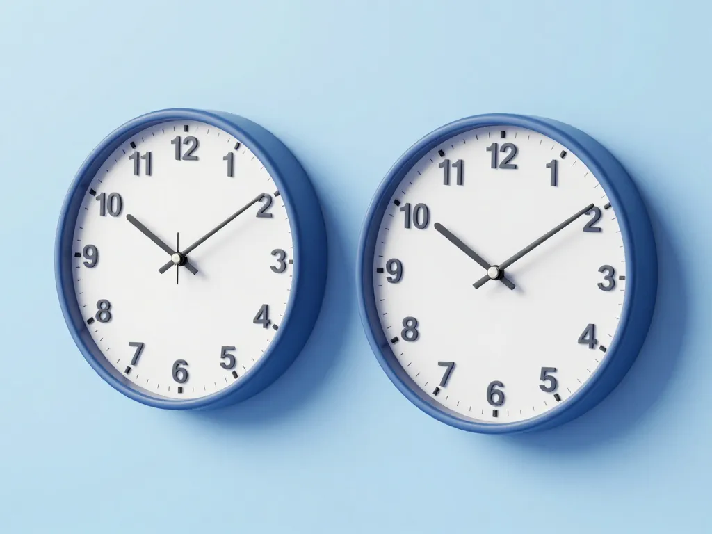 tic tac horloge comparaison horloge silencieuse