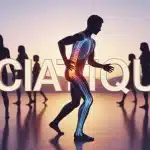 illustration vectorielle douleur sciatique trajet nerf sciatique corps humain